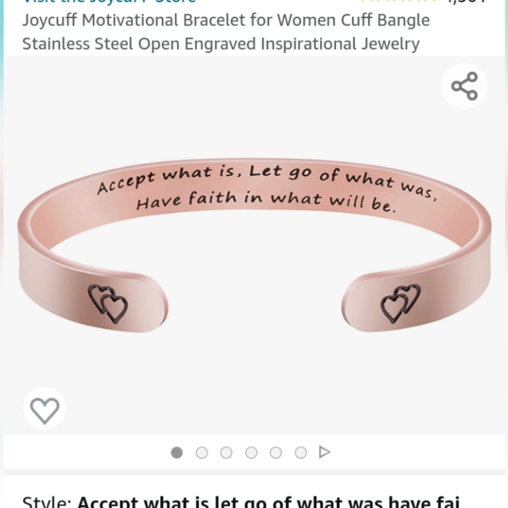 Joycuff Rose Gold Bracelet